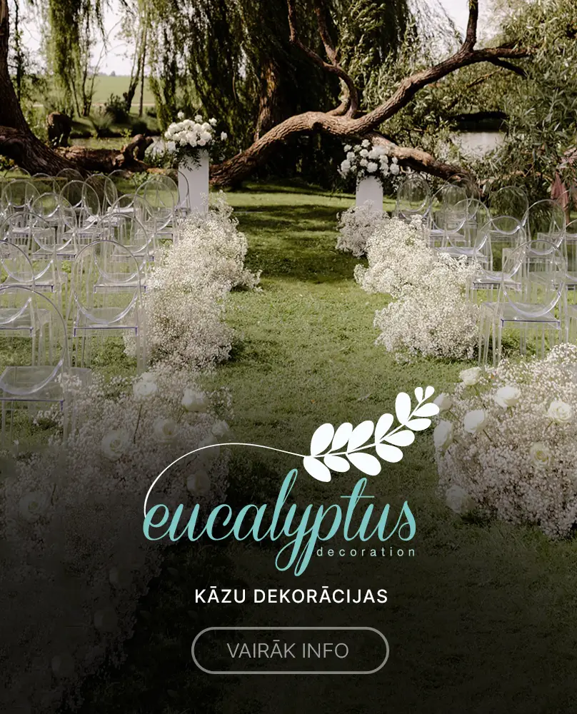 Eucalyptus Kāzu dekorācijas