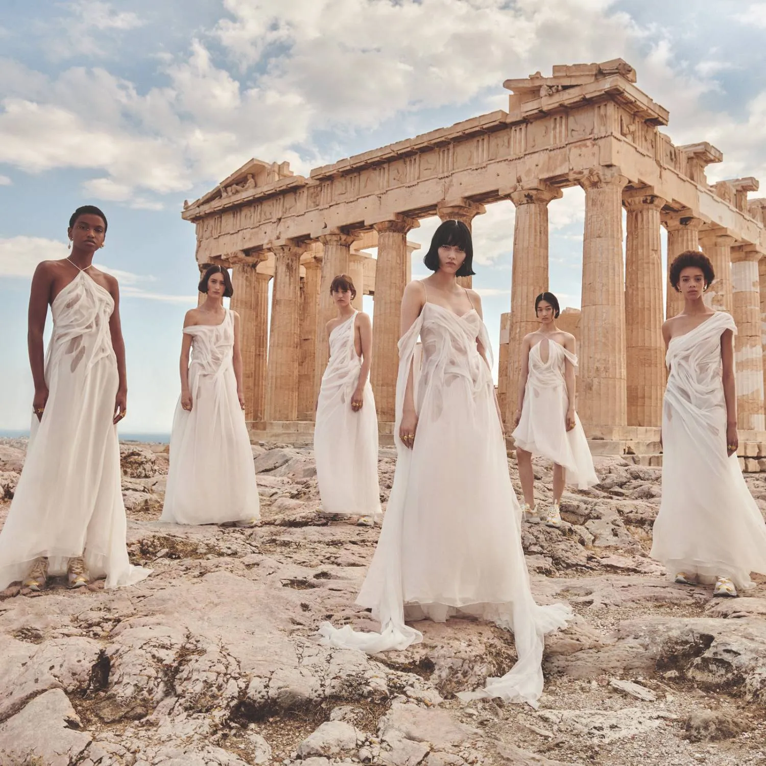 Grieķijas iedvesmota kāzu kleita