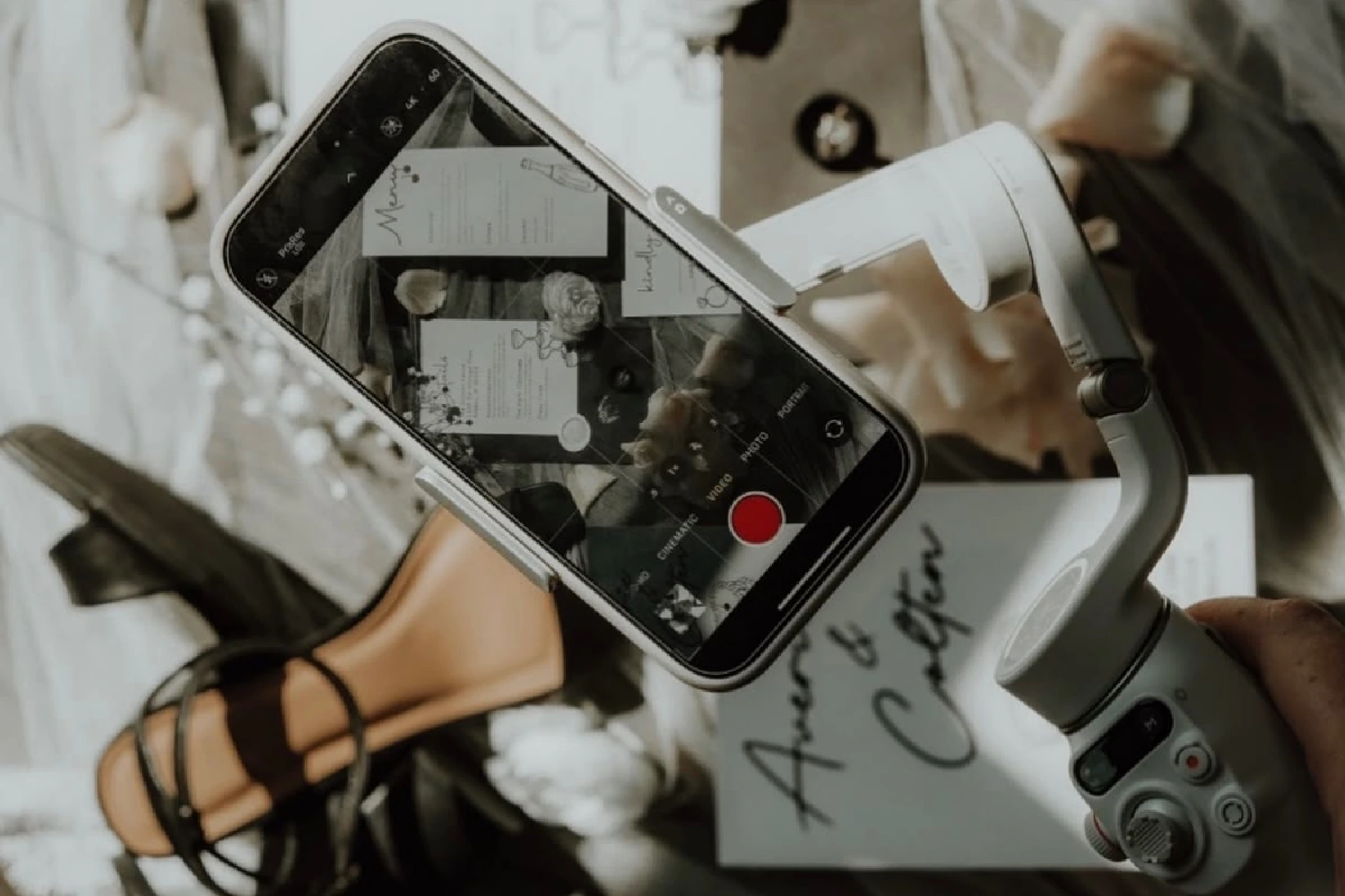 Wedding content on your phone or a professional Content Creator?