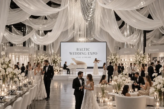 Baltic Wedding Expo 1. novembrī – vienuviet 72 kāzu un lifestyle nozares līderi