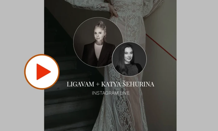 Katya Šehurina un Ligavam.lv Instagram Live saruna