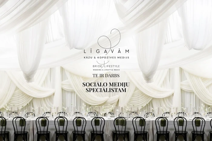 Līgavām aicina savā komandā  sociālo mediju speciālistu