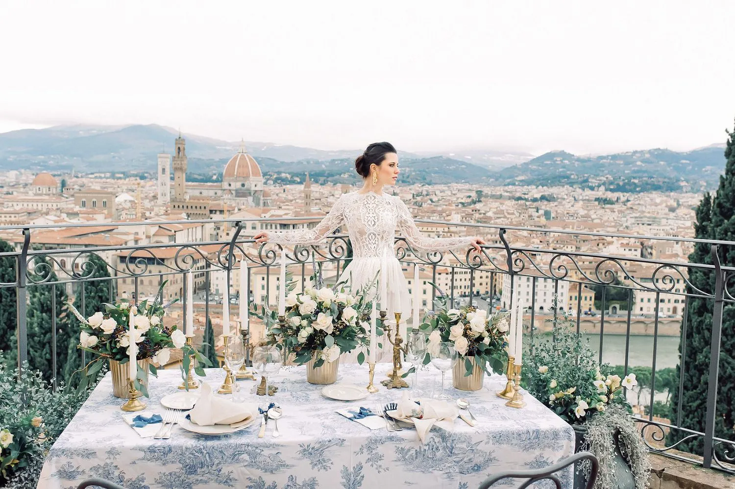 Poētiska kāzu iedvesma Florencē